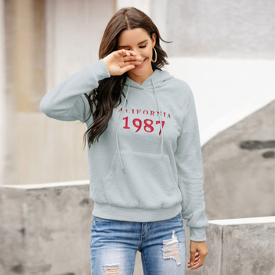 Damen kuscheliger Oversized Hoodie R&B