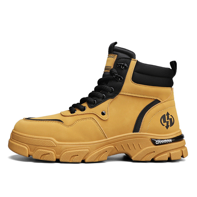 Damen Elegante und robuste High-Top Sneakers mit rutschfester Sohle und atmungsaktivem Obermaterial R&B