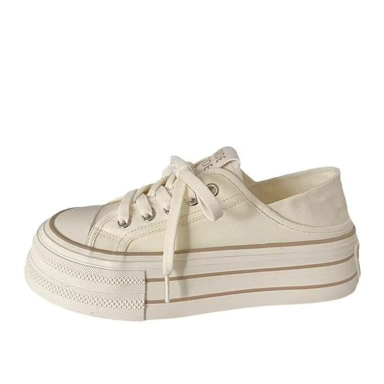 Damen Bequeme und lässige Plateau Sneakers