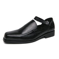 Damen Elegante Lederschuhe mit praktischem Schnallenverschluss R&B