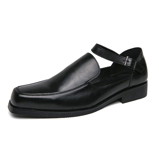 Damen Elegante Lederschuhe mit praktischem Schnallenverschluss R&B