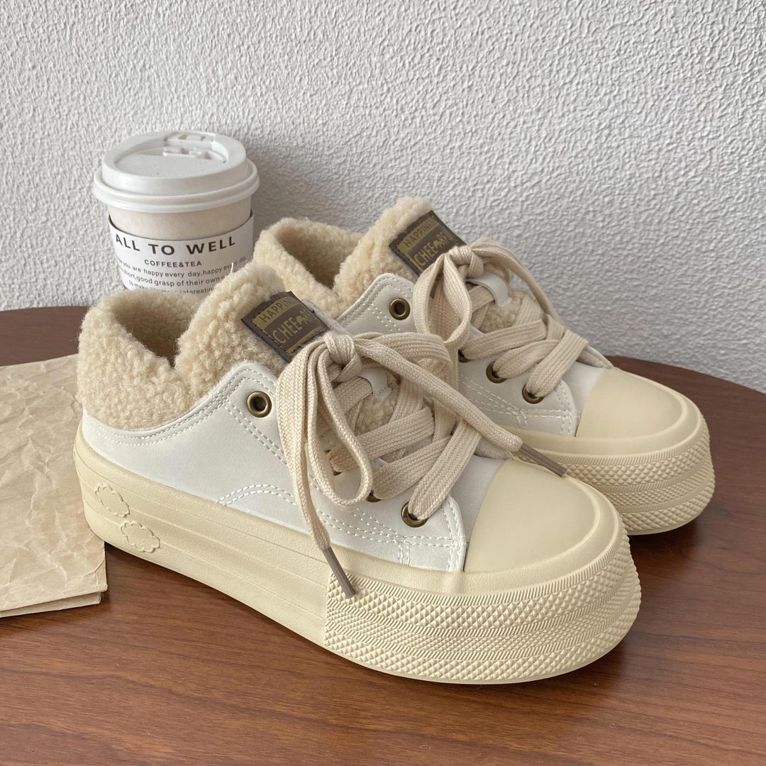 Damen Bequeme Sneakers mit kuscheligem Innenfutter und strapazierfähiger Sohle R&B