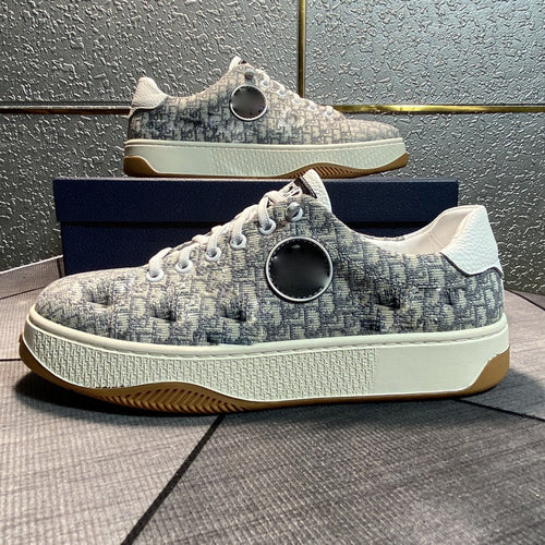 Damen modische Sneaker mit innovativem Gewebemuster und rutschfester Sohle R&B