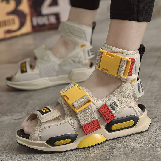 Damen Verstellbare Sport-Sandalen mit flexibler Sohle und atmungsaktiven Eigenschaften R&B