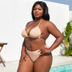 Damen Triangel-Bikini mit Rock