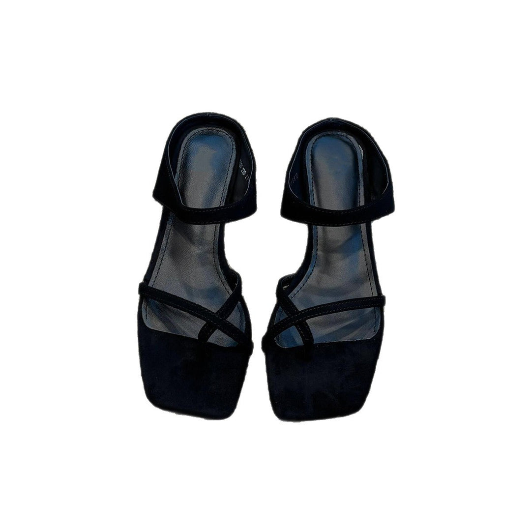 Damen Slingback-Pantoletten mit eleganter Querriemchen-Design R&B
