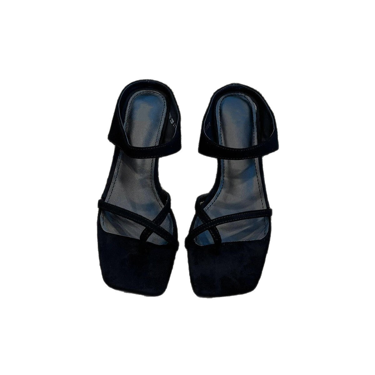 Damen Slingback-Pantoletten mit eleganter Querriemchen-Design