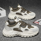 Damen Modische Chunky Sneakers mit dämpfender Sohle und atmungsaktivem Obermaterial R&B
