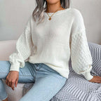 R&B | Einfarbige Strickpullover