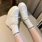 Damen Plattform-Sneaker mit ergonomischer Dämpfung und modischem Design R&B