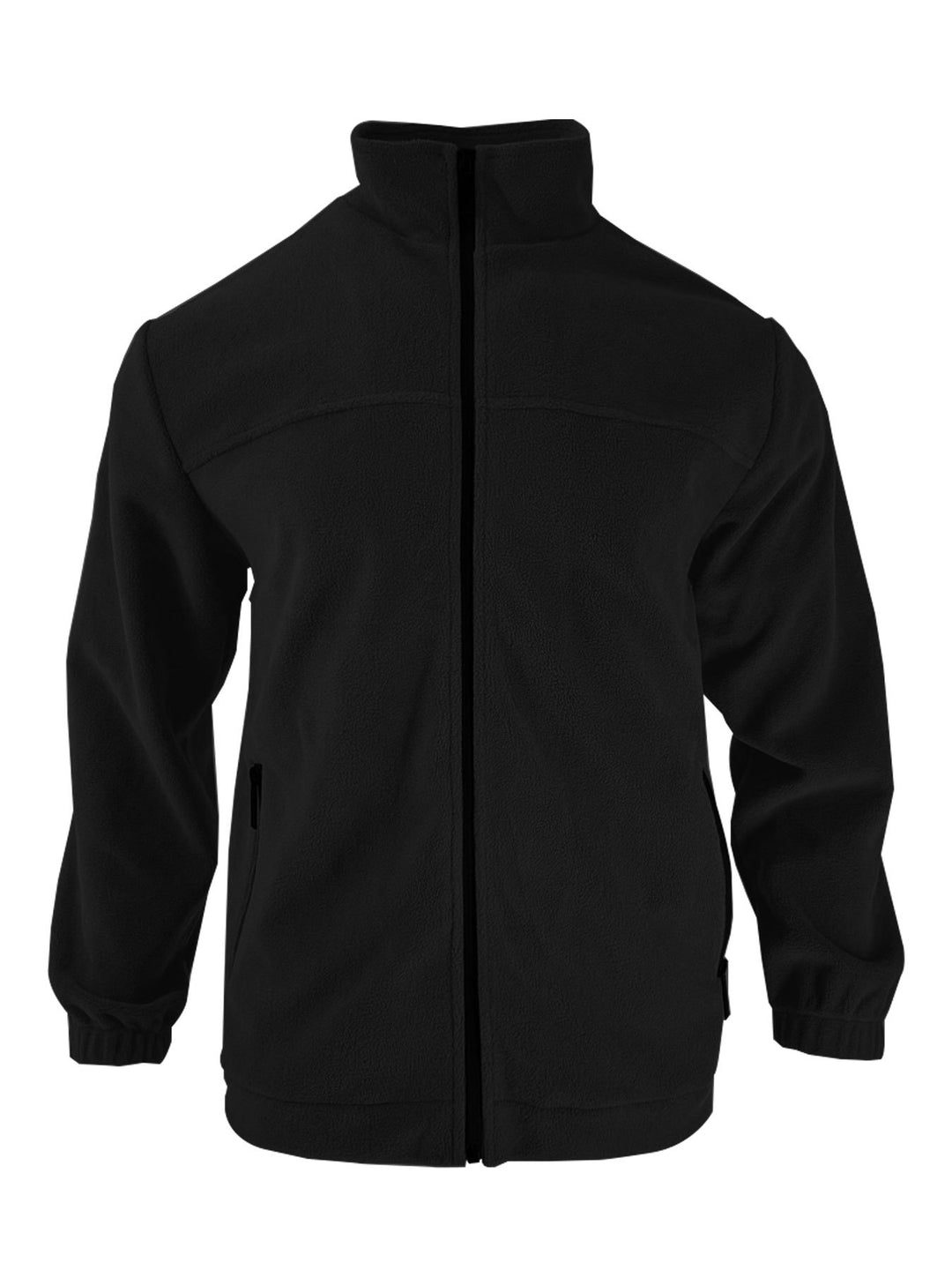 Herren Fleecejacke mit hohem Kragen und praktischen Reißverschlusstaschen R&B