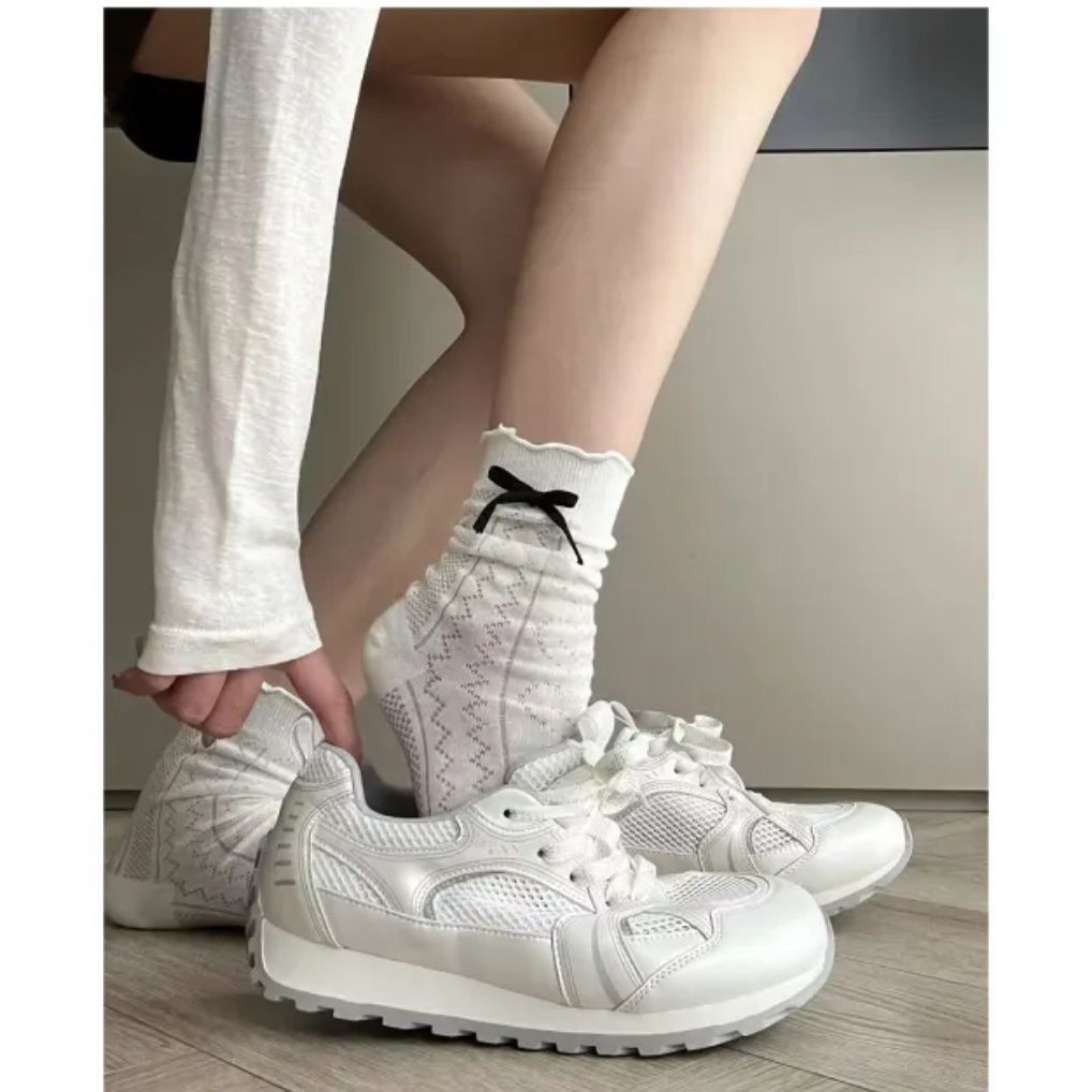 Damen Atmungsaktive Freizeitsneakers mit rutschfester Sohle und elegantem Design R&B