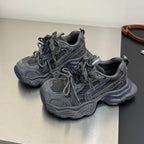 Damen Sportliche Chunky Sneakers mit atmungsaktiver Mesh-Oberfläche R&B