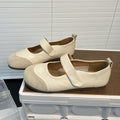 Damen Ballerinas mit verstellbarem Riemen und gepolsterter Innensohle R&B