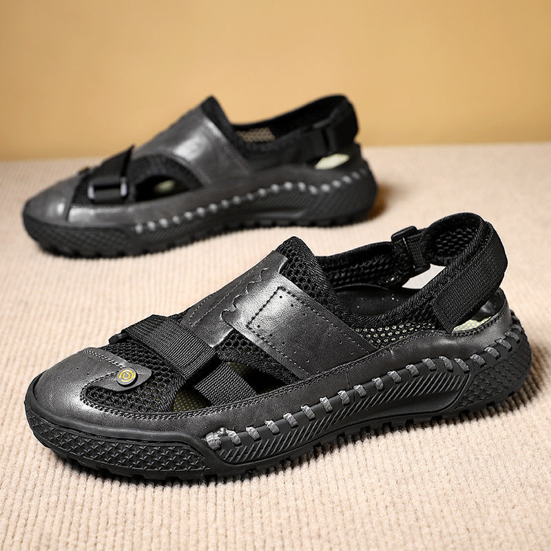 Damen Sportliche Aqua-Sandalen mit atmungsaktiver Obermaterialstruktur und rutschfester Sohle R&B