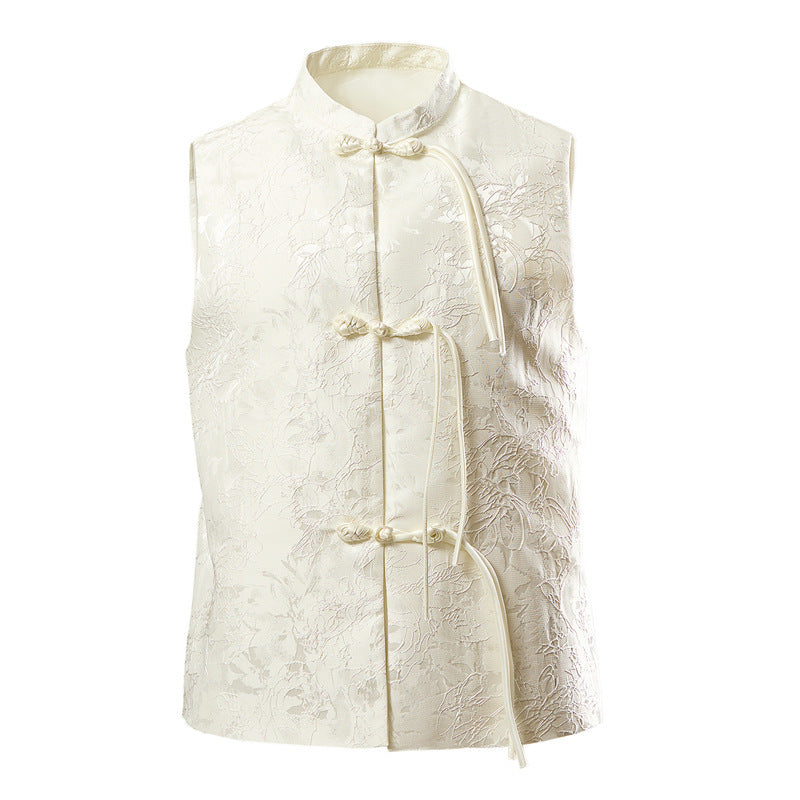 Damen traditionelle bestickte Kimono-Weste R&B