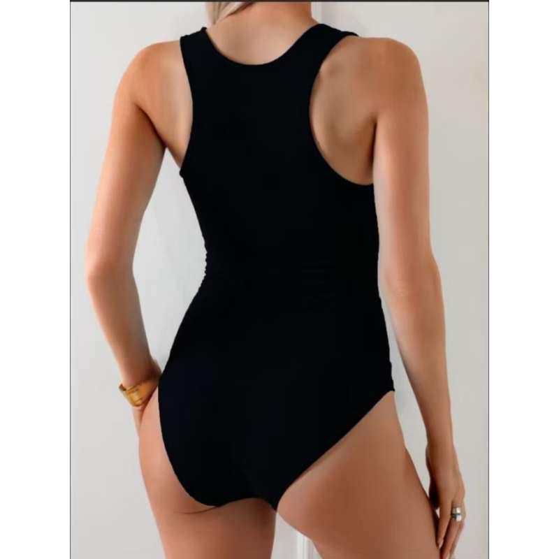 Damen Sportlicher Badeanzug mit Hoch elastischem Material