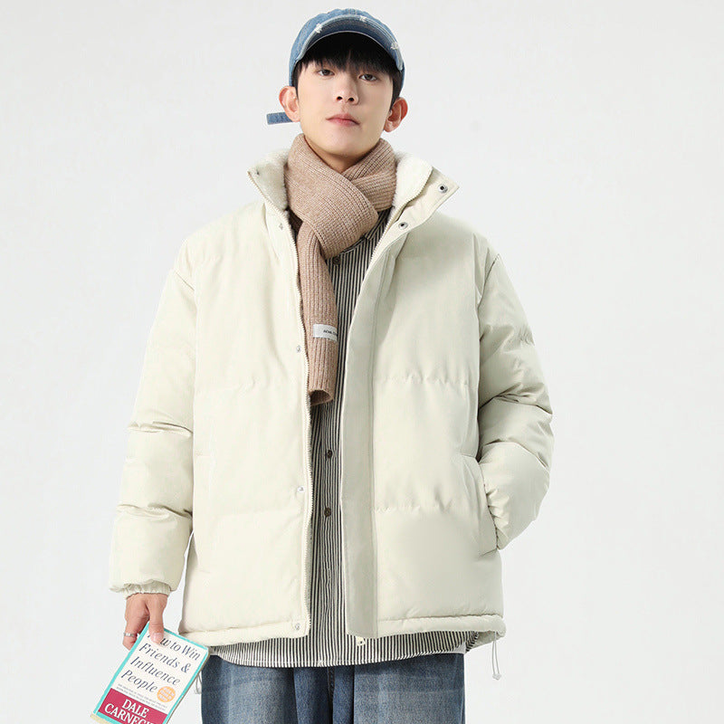 Herren modische Daunenjacke mit Kapuze und Innenfutter