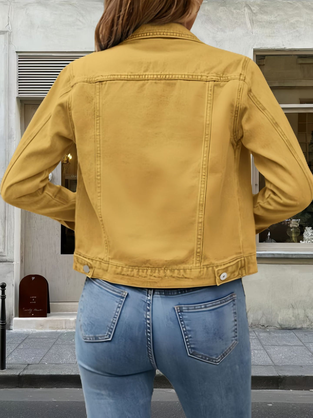 Damen Lässige Utility-Jacke mit strukturierten Details R&B