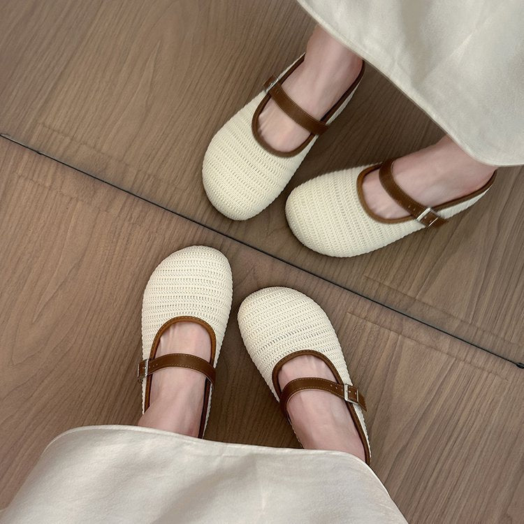 Damen bequeme Clogs mit verstellbarem Riemen und rutschfester Sohle R&B