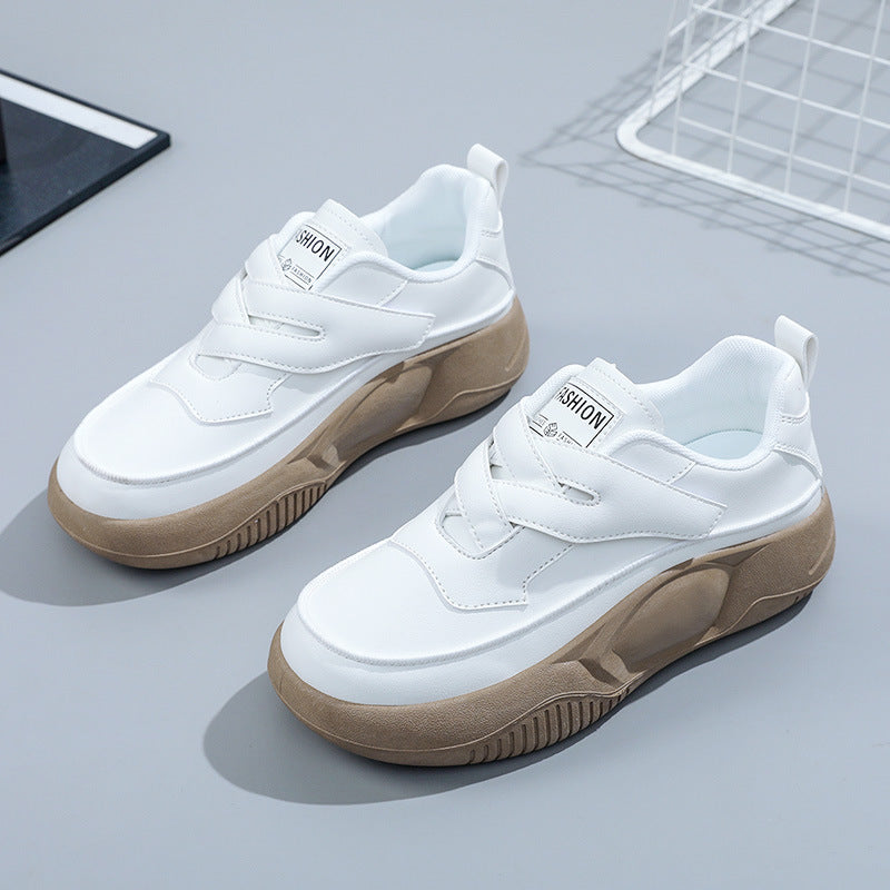 Damen trendige Sneakers mit verstärktem Knöchel und elastischem Riemensystem R&B