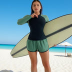 Damen Surfer-Langarmshirt