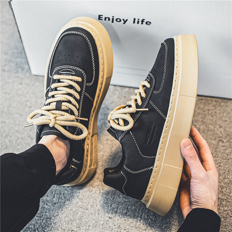 Damen modische Sneaker mit verstärktem Obermaterial und rutschfester Sohle R&B