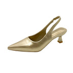 Damen elegante Slingback-Pumps mit modischem Absatz R&B