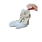 Damen elegante Pumps mit funkelnden Applikationen R&B