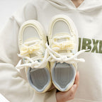 Damen Chunky Sneakers mit trendigem Design und atmungsaktiver Mesh-Oberfläche