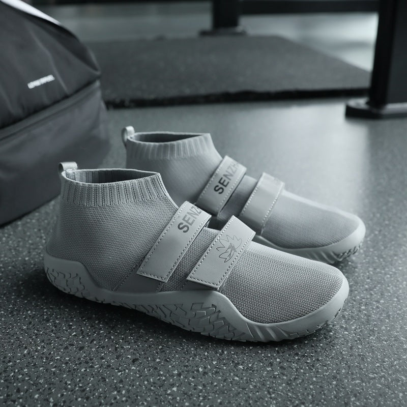 Damen Sportliche Aquaschuhe mit elastischem Klettverschluss und rutschfester Sohle R&B