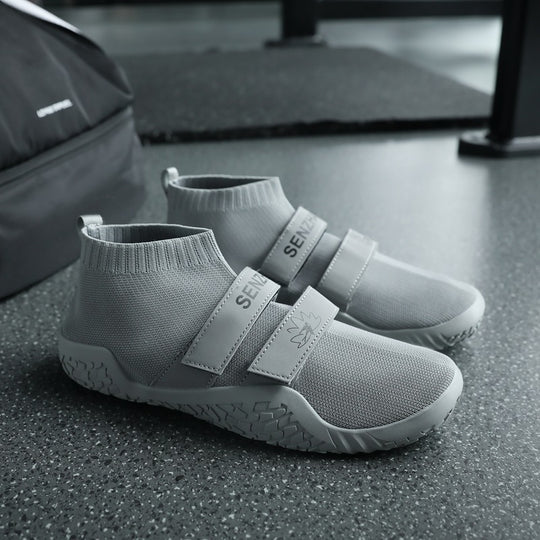 Damen Sportliche Aquaschuhe mit elastischem Klettverschluss und rutschfester Sohle R&B