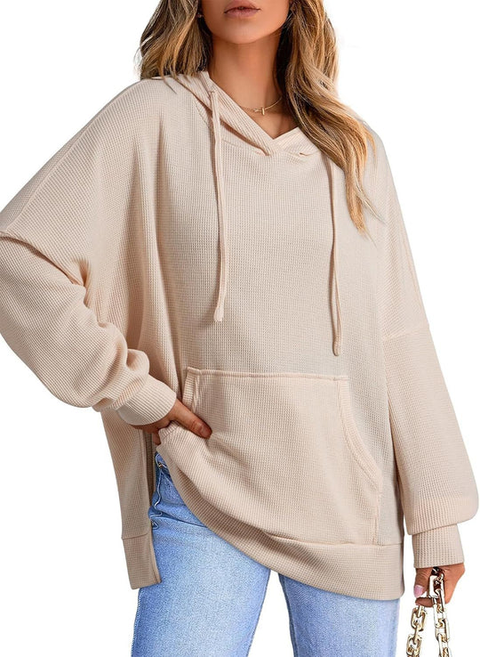 Damen Oversized Kapuzenpullover R&B