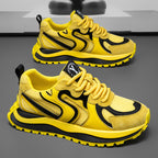 Damen Sportliche Sneakers mit atmungsaktiver Mesh-Oberfläche und dämpfender Sohle R&B