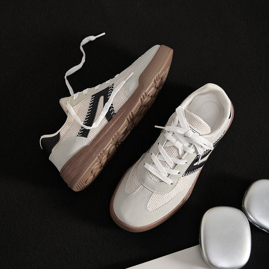Damen Sportliche Freizeitschuhe mit atmungsaktiver Netzstruktur und rutschfester Sohle R&B