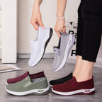 Damen Stretchige Slip-On Sportschuhe mit atmungsaktivem Obermaterial R&B