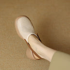 Damen Clogs mit atmungsaktivem Design und elegantem Blockabsatz R&B