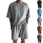 Herren funktionales Freizeit-Set aus atmungsaktivem Material mit bequemer Passform R&B