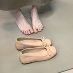 Damen Ballerinas mit dekorativer Schleifenverzierung und bequemer Sohle R&B
