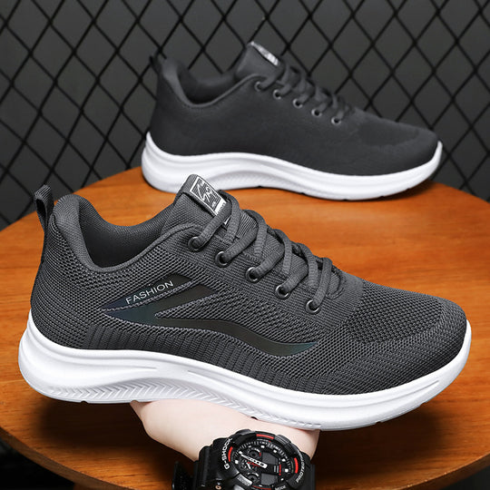 Damen Sportliche Jogging-Schuhe mit atmungsaktivem Mesh-Obermaterial R&B