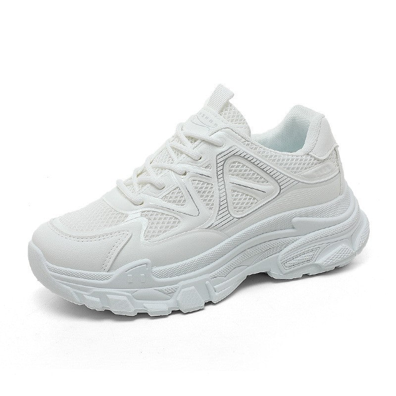 Damen sportliche Fitness Sneakers mit atmungsaktiver Mesh-Oberfläche R&B