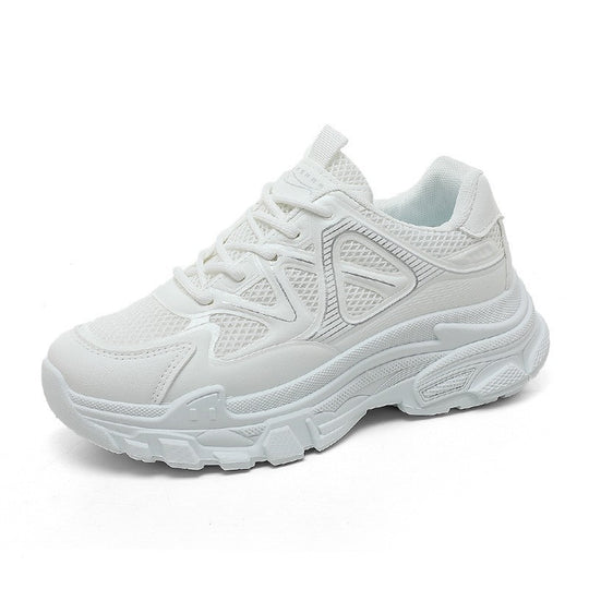 Damen sportliche Fitness Sneakers mit atmungsaktiver Mesh-Oberfläche R&B