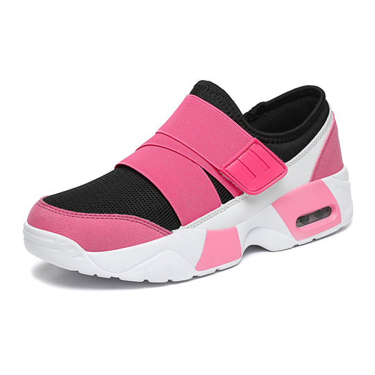 Damen Sportliche Slip-On Sneakers mit verstellbarem Riemen R&B