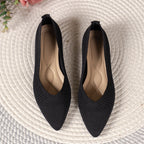 Damen elegante spitze Ballerinas mit atmungsaktivem Obermaterial R&B