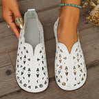 R&B | Damenschuhe Low-Top flache Bootsschuhe