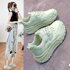 Damen Sportliche Chunky Sneakers mit atmungsaktiver Mesh-Oberfläche und dämpfendem Fußbett R&B