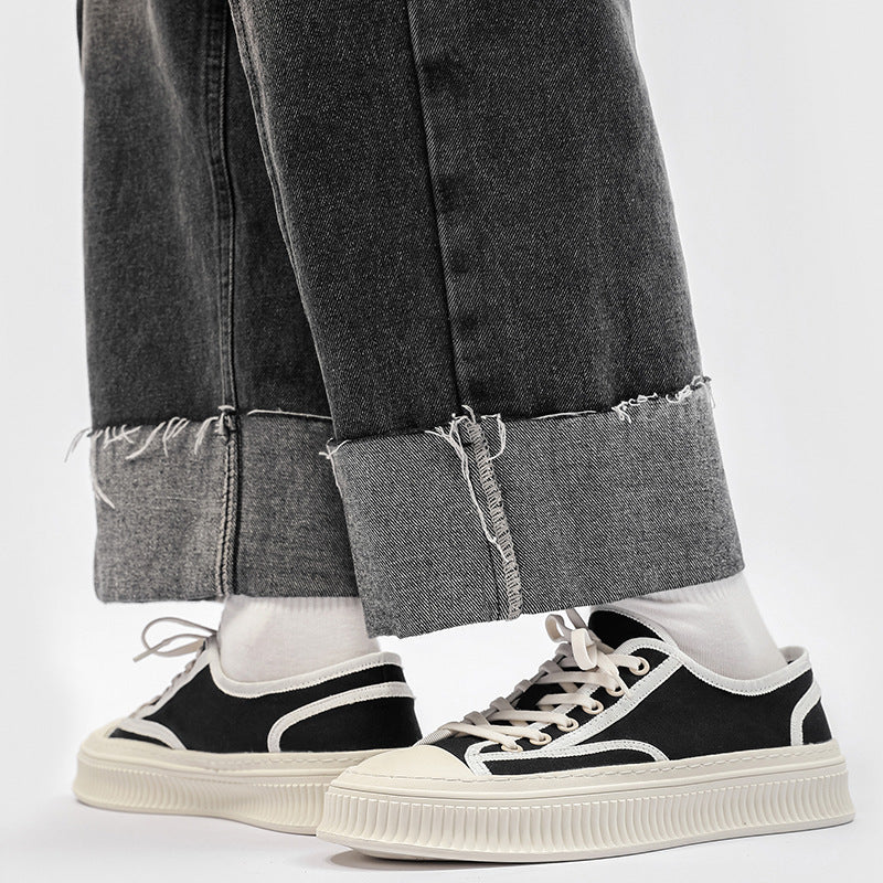 Damen Freizeit-High-Top Sneakers mit strapazierfähigem Obermaterial R&B
