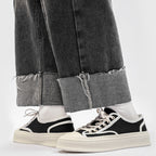 Damen Freizeit-High-Top Sneakers mit strapazierfähigem Obermaterial