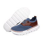Damen Sportliche Sneaker mit atmungsaktivem Mesh-Obermaterial und rutschfester Sohle