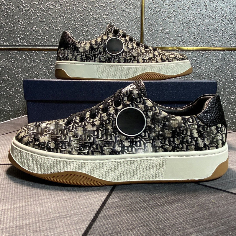 Damen modische Sneaker mit innovativem Gewebemuster und rutschfester Sohle R&B